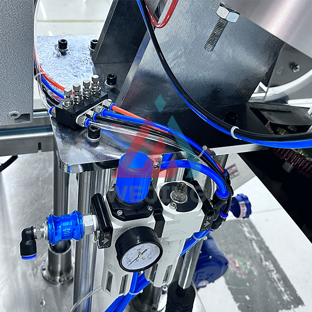 Jet d'aérosol capsulant automatique pour la chaîne de production de machine de remplissage de jet