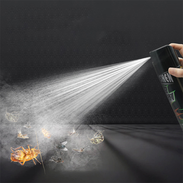 Pulv&eacute;risation d'insecticides