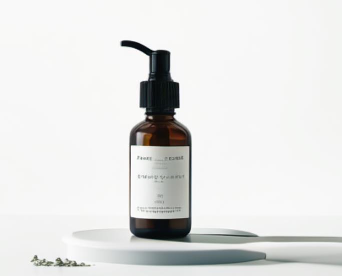 Lotion pr&eacute;par&eacute;e &agrave; partir d'un pot &agrave; m&eacute;langer 