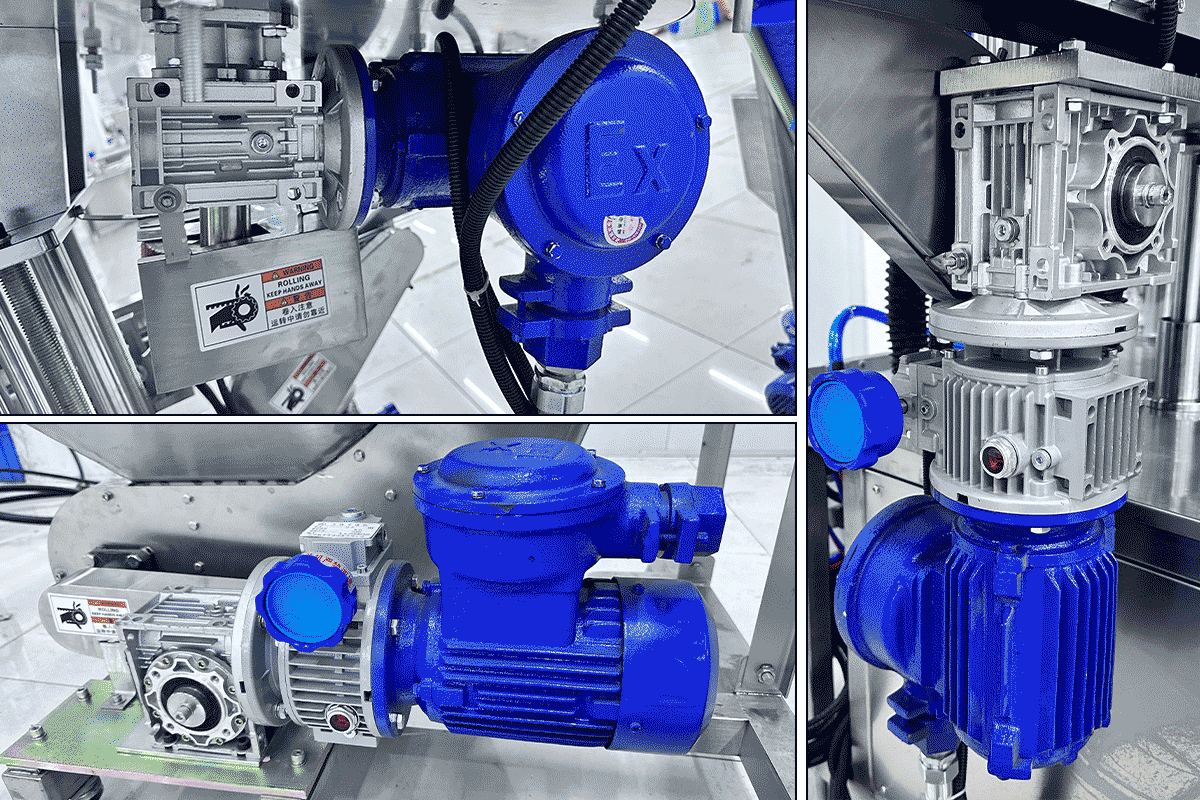 Moteur pour machine de capsulage d'a&eacute;rosol