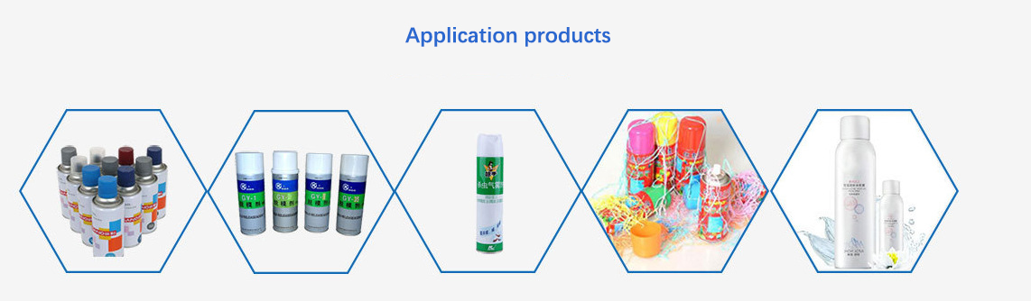 Produits d'application pour machines de remplissage d'a&eacute;rosols