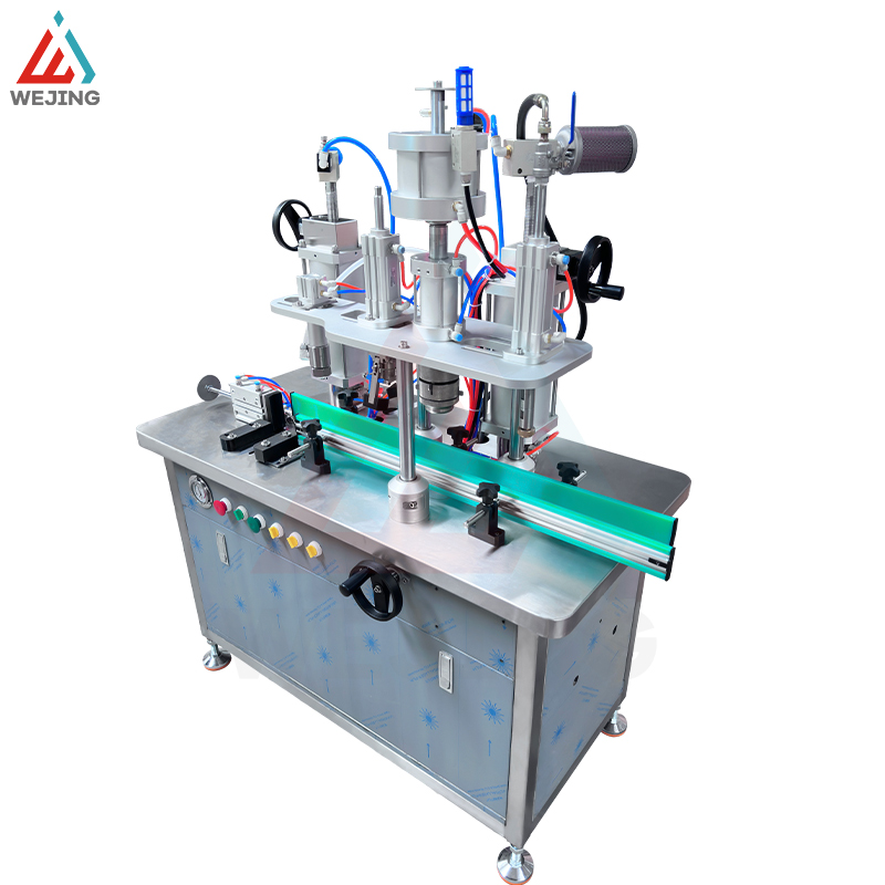 4 en 1 machine à remplissage d'aérosol semi-automatique