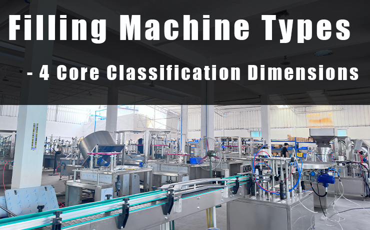 Guide complet des types de machines de remplissage | 4 dimensions de classification de base 