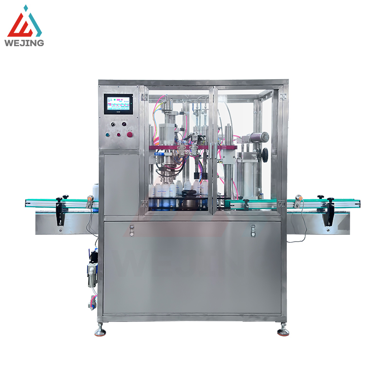 Machine de remplissage automatique d'aérosols Bov WJER-30S pour canettes en aluminium et bouteilles en plastique