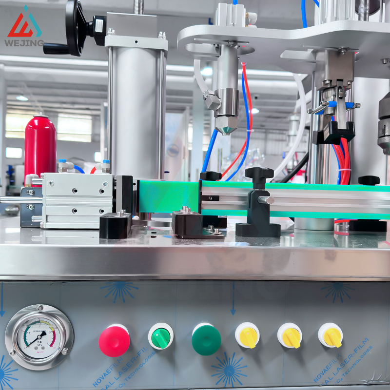 4 en 1 machine à remplissage d'aérosol semi-automatique