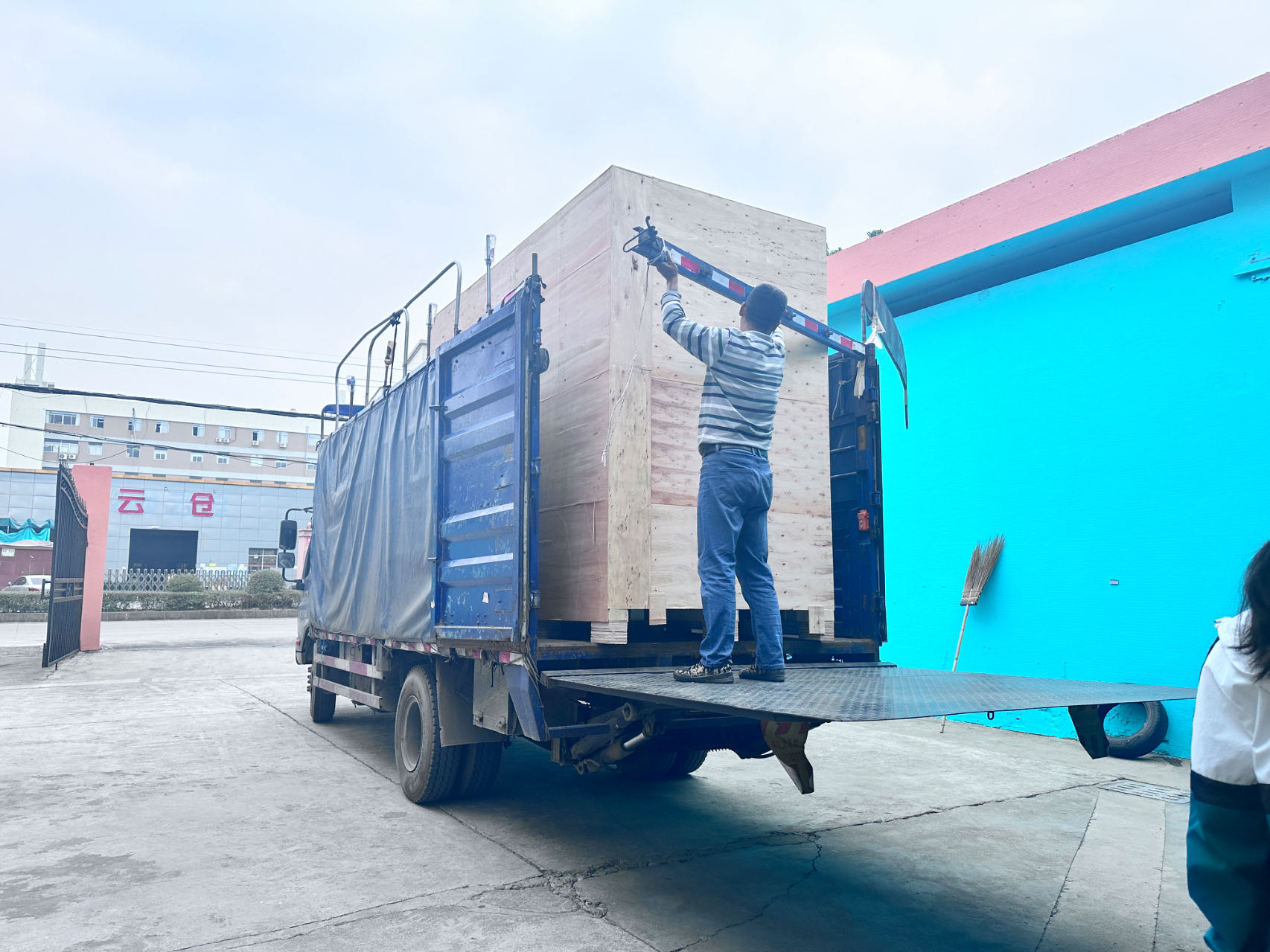 Masque remplissant la machine Emballage2