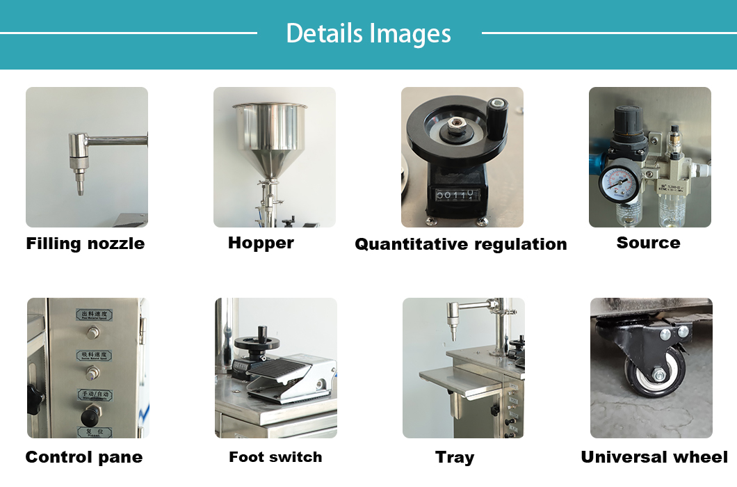 machine de remplissage de p&acirc;te liquide