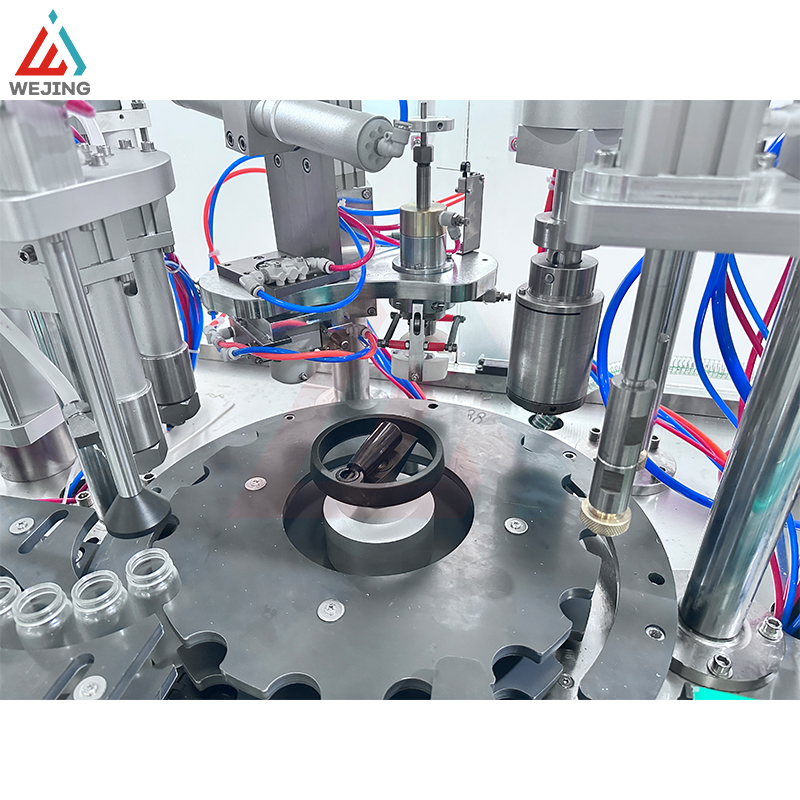 QGJ45 Aérosol automatique remplissant la machine à crimper extérieur