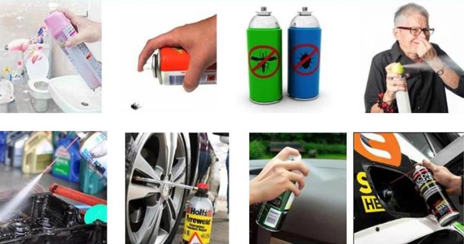 produits en a&eacute;rosol
