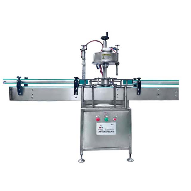 Ligne de production de machine de remplissage d'aérosol QGJ70 pour la peinture en aérosol de neige, machine de remplissage avec machine de capsulage semi-automatique