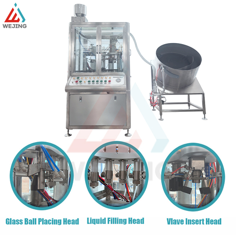 Machine de remplissage d'aérosol de peinture à neige 