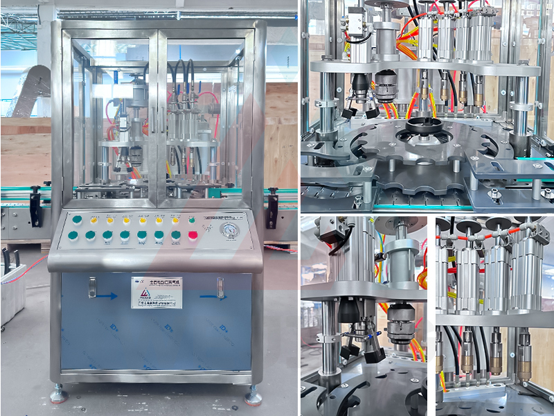 Image d&eacute;taill&eacute;e-machine-de-remplissage-et-scellage-de-gaz-a&eacute;rosol