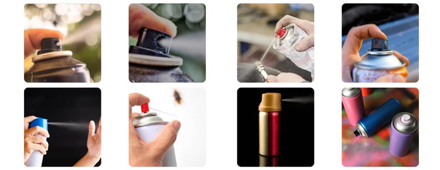 Produits de peinture en a&eacute;rosol