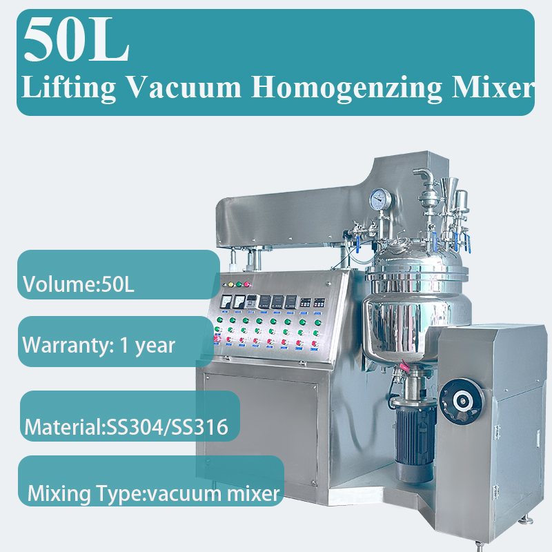 Émulsifiant homogène de type Lift 50L pour produit de petit lots cosmétique pharmaceutique