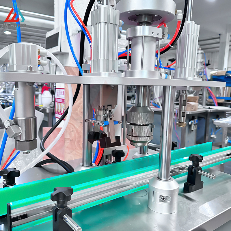 4 en 1 machine à remplissage d'aérosol semi-automatique