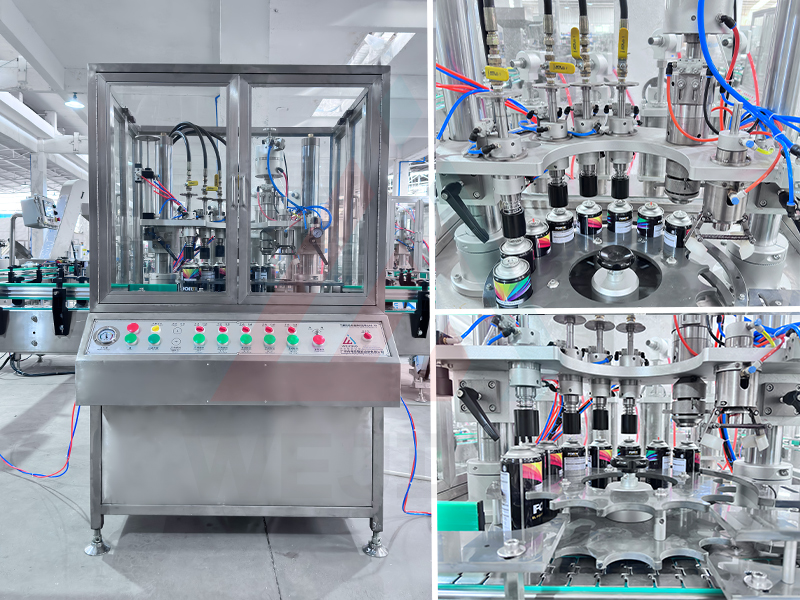 3. Machine de scellage et de remplissage de gaz