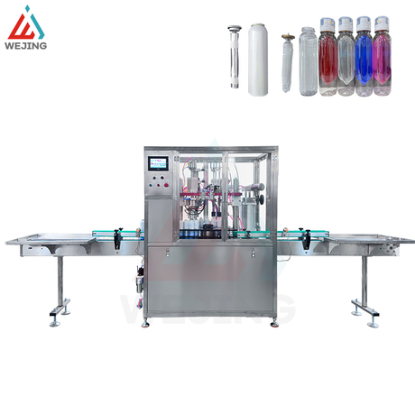 Machine de remplissage automatique d'aérosols Bov WJER-30S pour canettes en aluminium et bouteilles en plastique