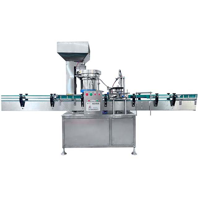 Ligne de production de machine de remplissage d'aérosol QGJ70 pour la peinture en aérosol de neige, machine de remplissage avec machine de capsulage semi-automatique