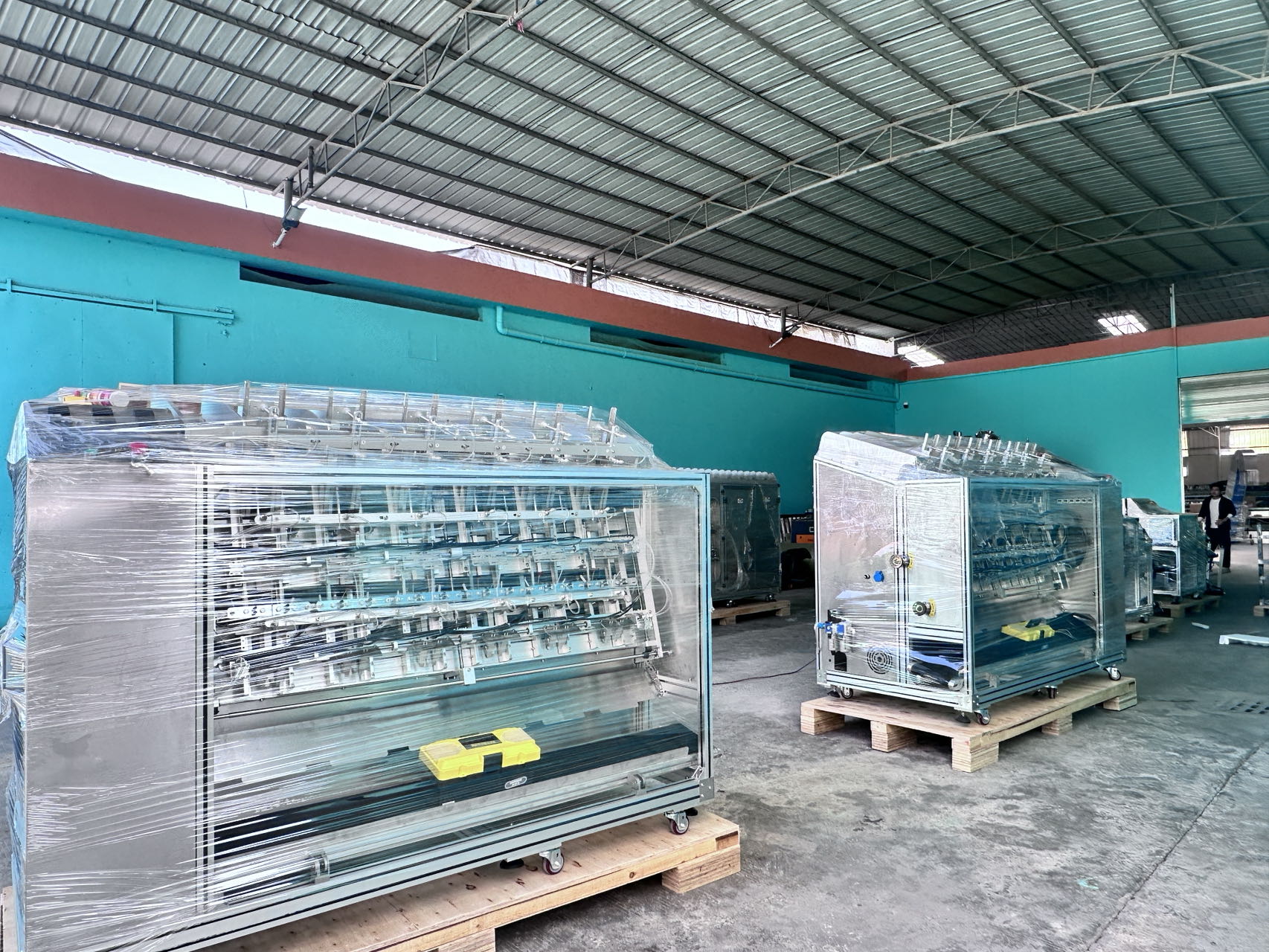 Masque remplissant la machine Emballage1