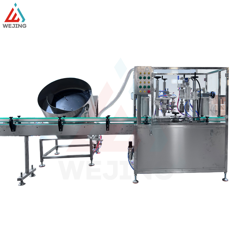 QGJ45 Aérosol automatique remplissant la machine à crimper extérieur