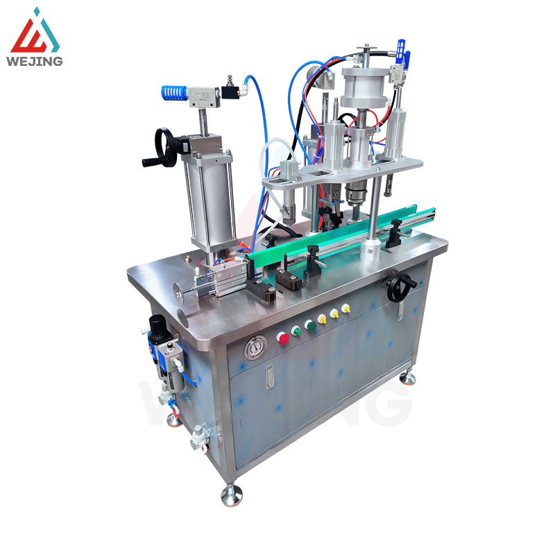 4 en 1 machine à remplissage d'aérosol semi-automatique
